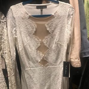 NWT For Love and Lemons white lace dress
